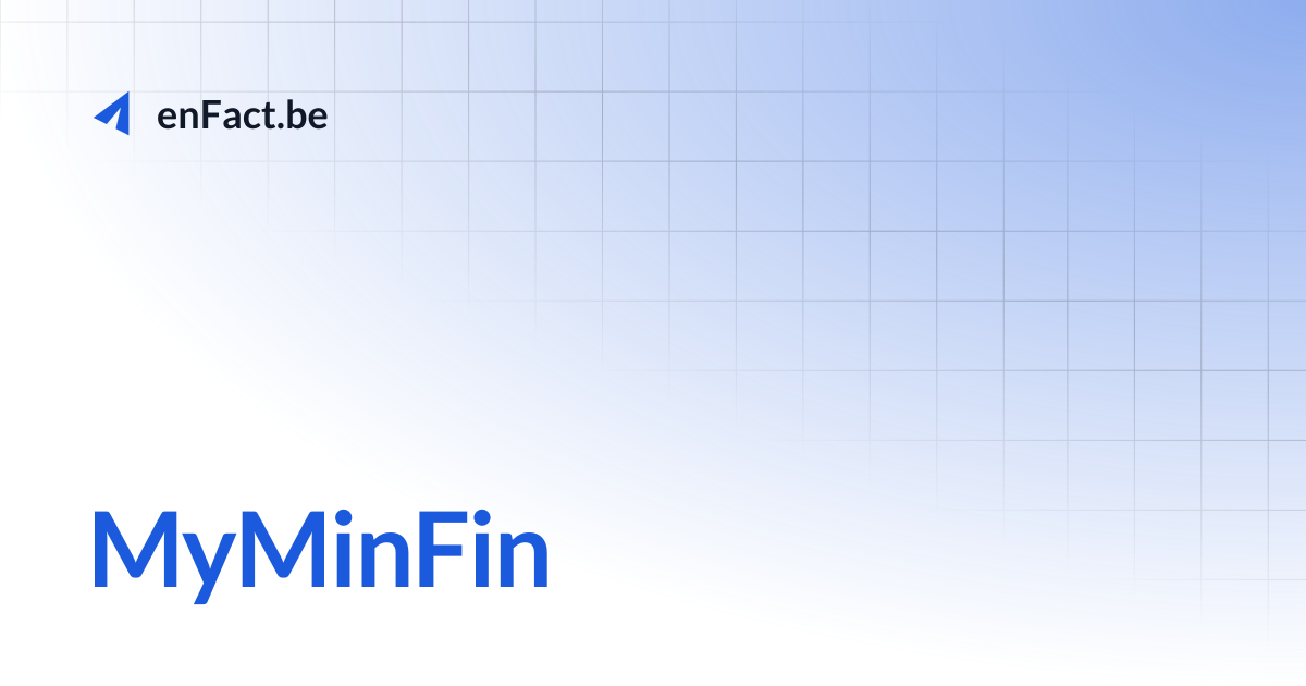 MyMinFin | enFact.be